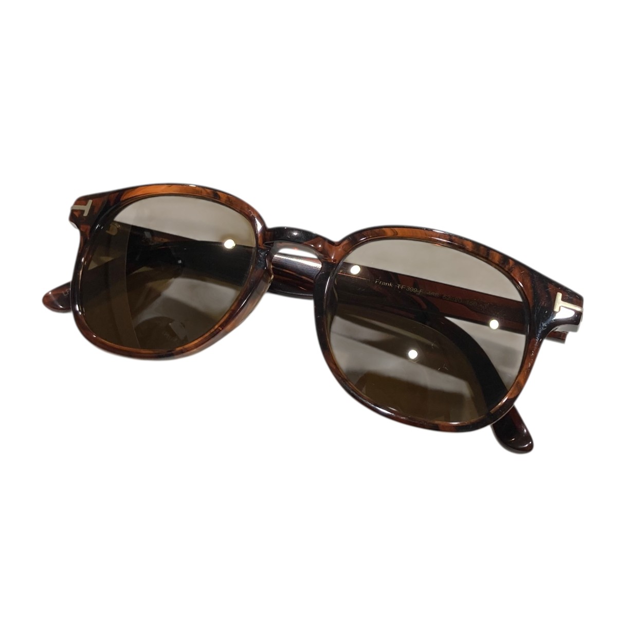 【中古】 TOM FORD　 Frank サングラス TF-399-F ブラウン サイズ：52□20 150 【140126】（トムフォード）