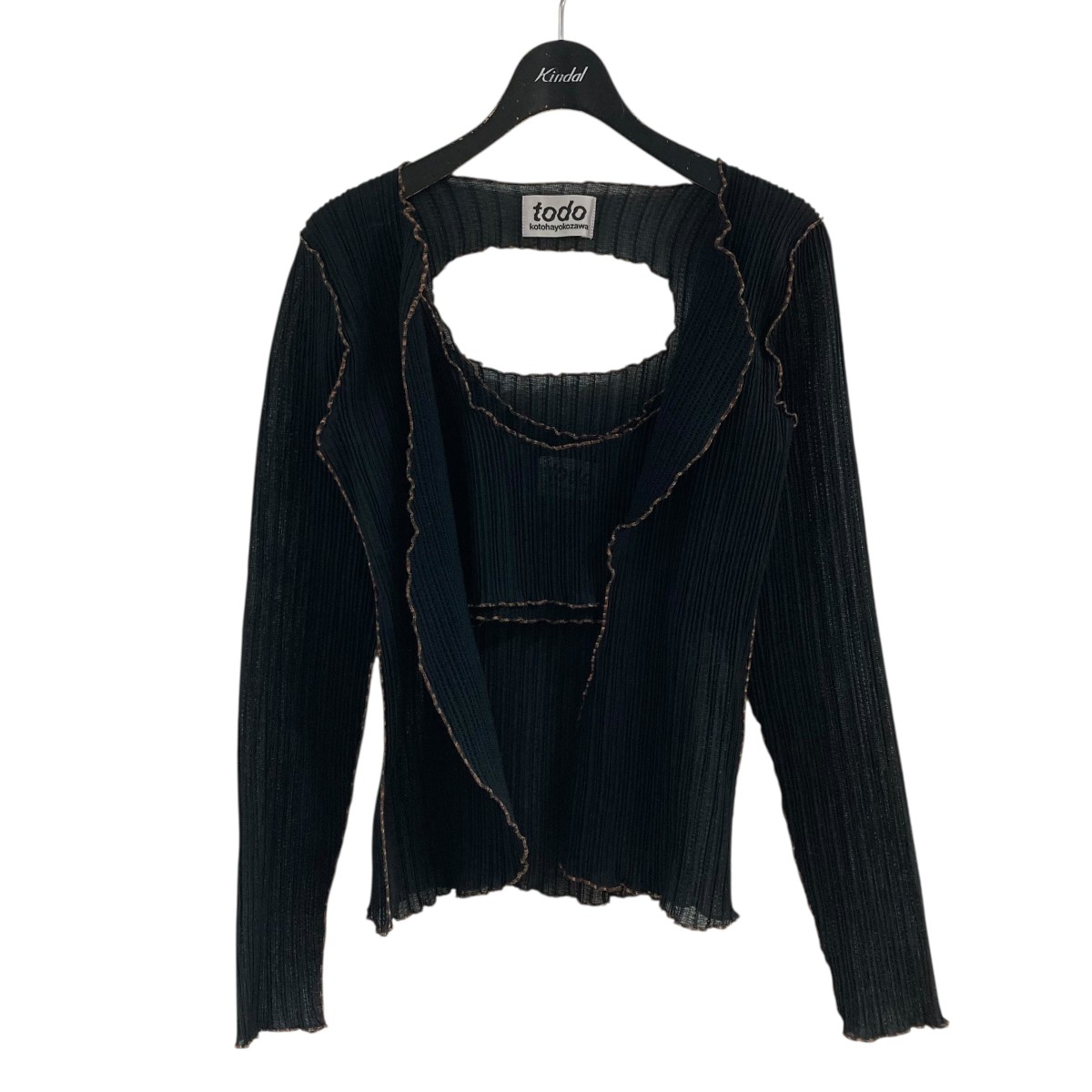 楽天市場】kotohayokozawa コトハヨコザワ ニット ブラック グレー