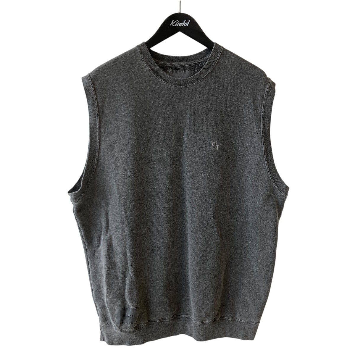 【中古】\u003cBR\u003eWTAPS\u003cBR\u003e23SS DITCH ／ VEST ／ COTTON． より良い 231ATDT-CSM17 薄墨色 大きさ：2\u003cBR\u003e【通貨価値思いなおす】
