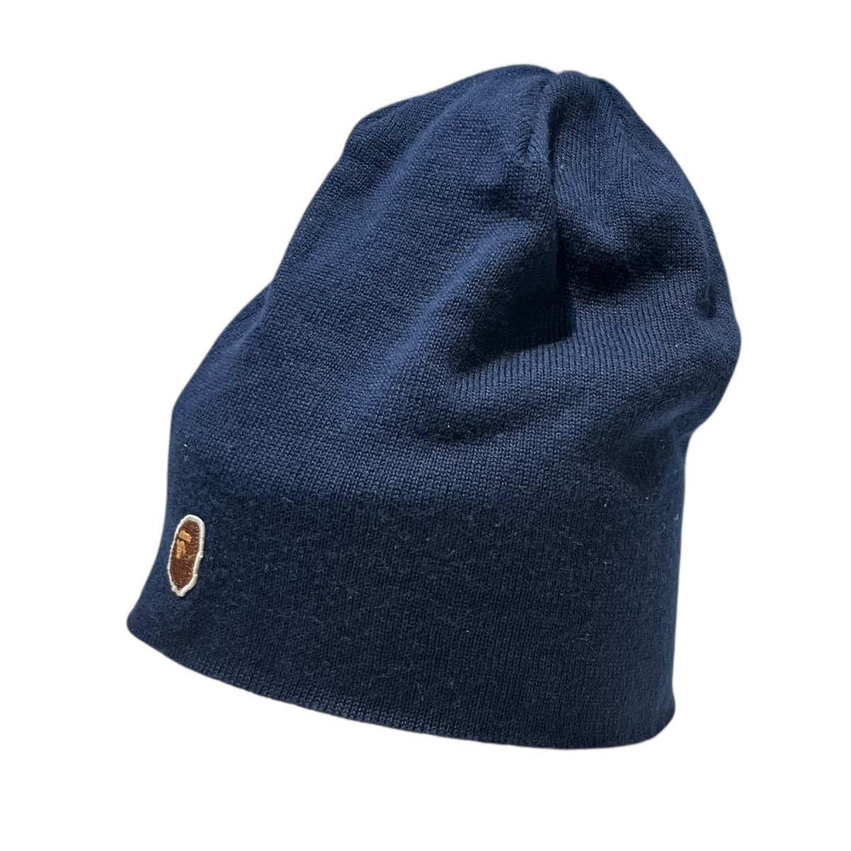楽天市場】A BATHING APE(エイプ)Bapeロゴ KNIT CAP【ブラック】【新品