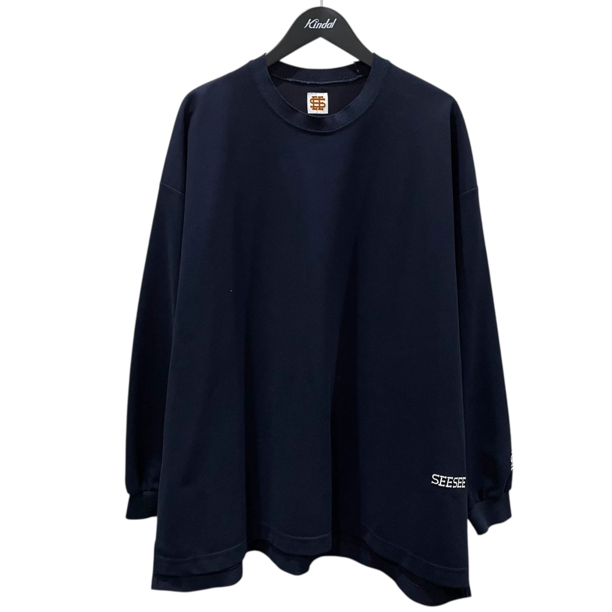 YES GOOD MARKET SEA SEA SFC ロングスリーブ ネイビー YES GOOD MARKET SEA SEA SFC ロングスリーブ ネイビー OFFICIAL GOODS