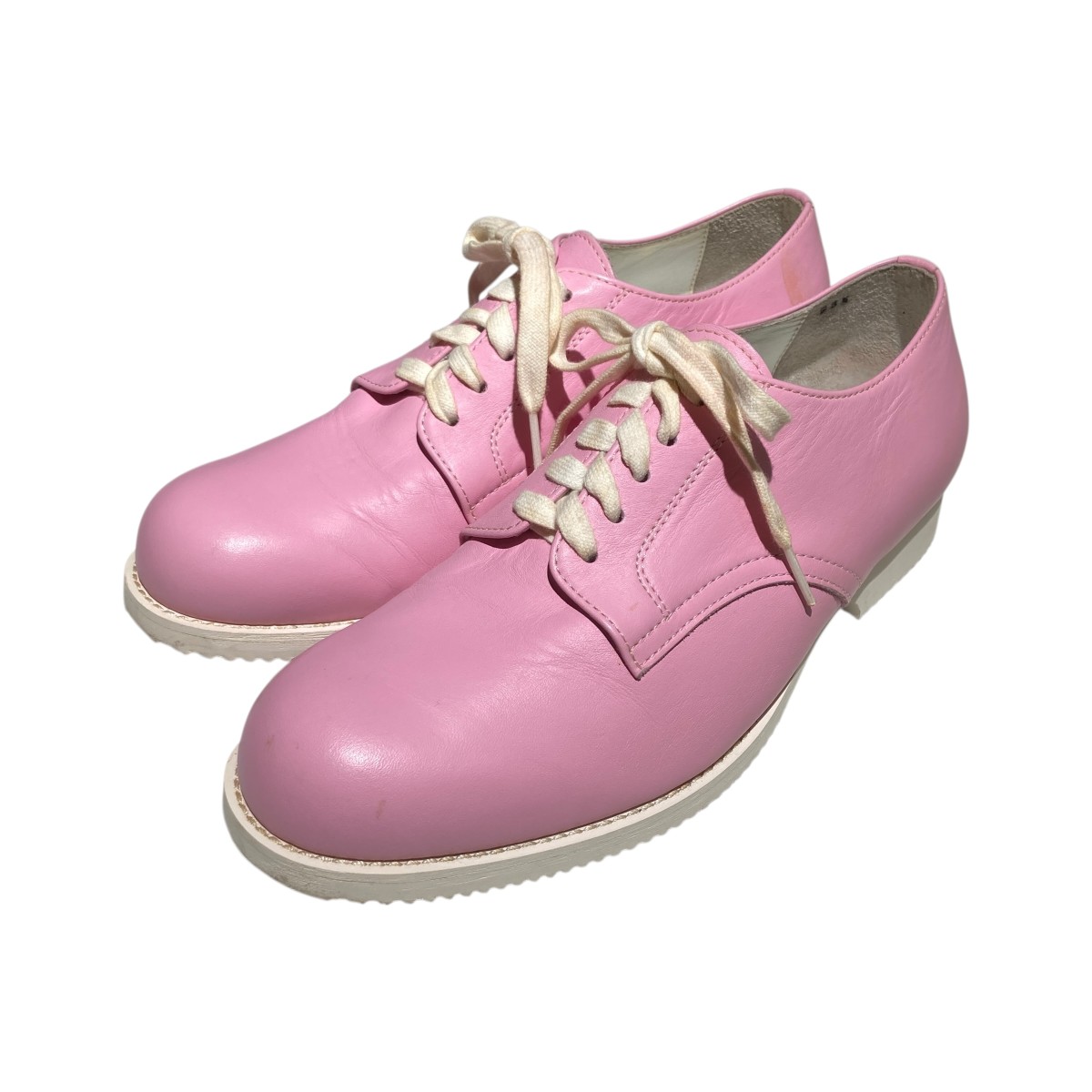 【中古】 COMME des GARCONS ドレスシューズ ピンク サイズ：23 1/2 【価格見直し】