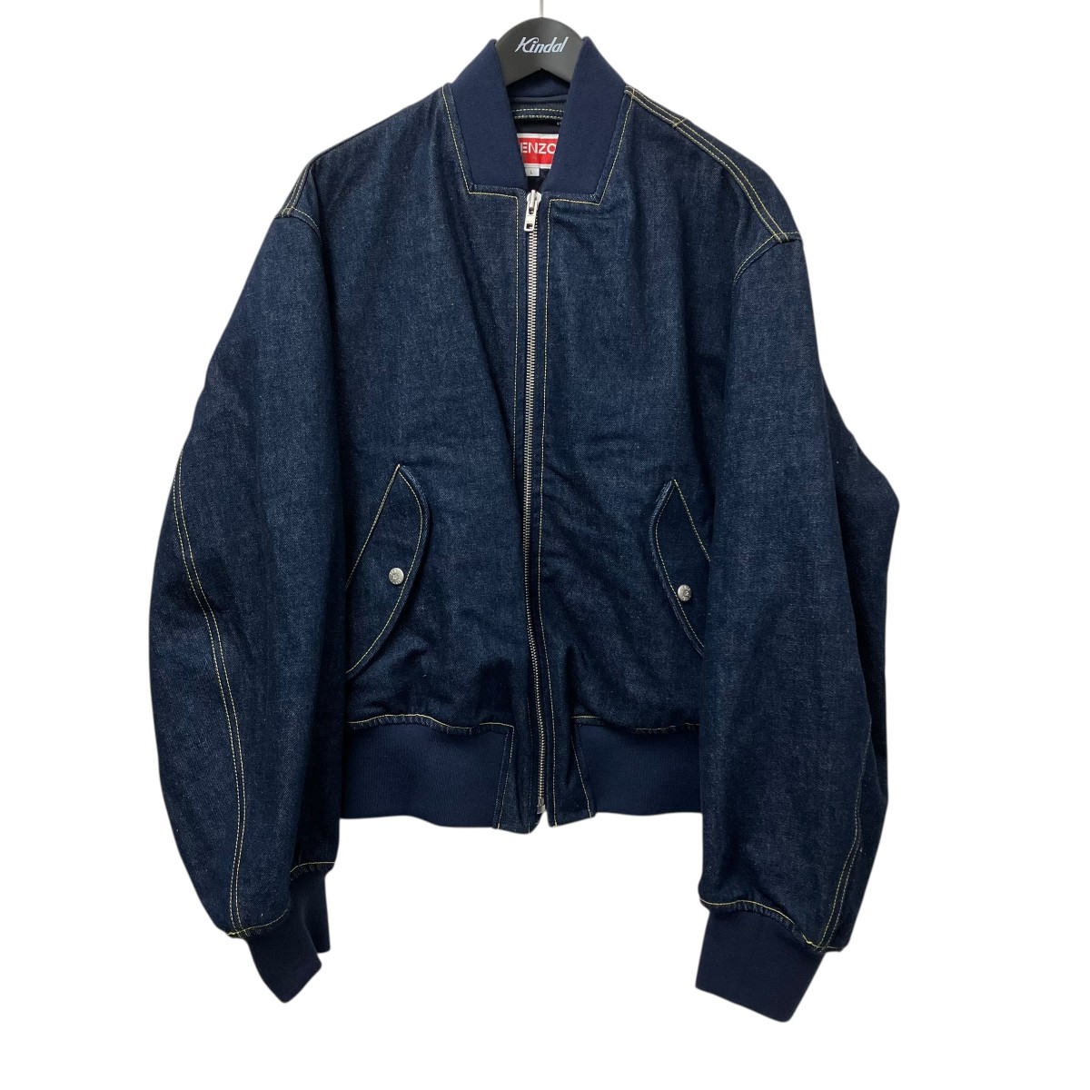 【中古】KENZO ジーンズ上衣 FD65DB1016A1 インディゴ 大きさ：L 【040626】（ケンゾー）
