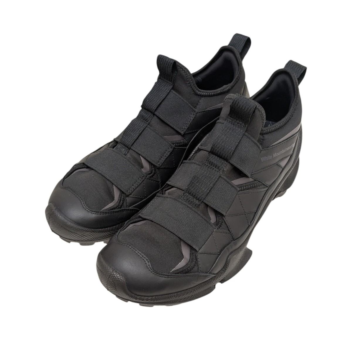 【中古】 WHITE MOUNTAINEERING 25SS BIOM CーTRAIL M SLIPーON ローカットスニーカー ブラック サイズ：EU 43 【価格見直し】
