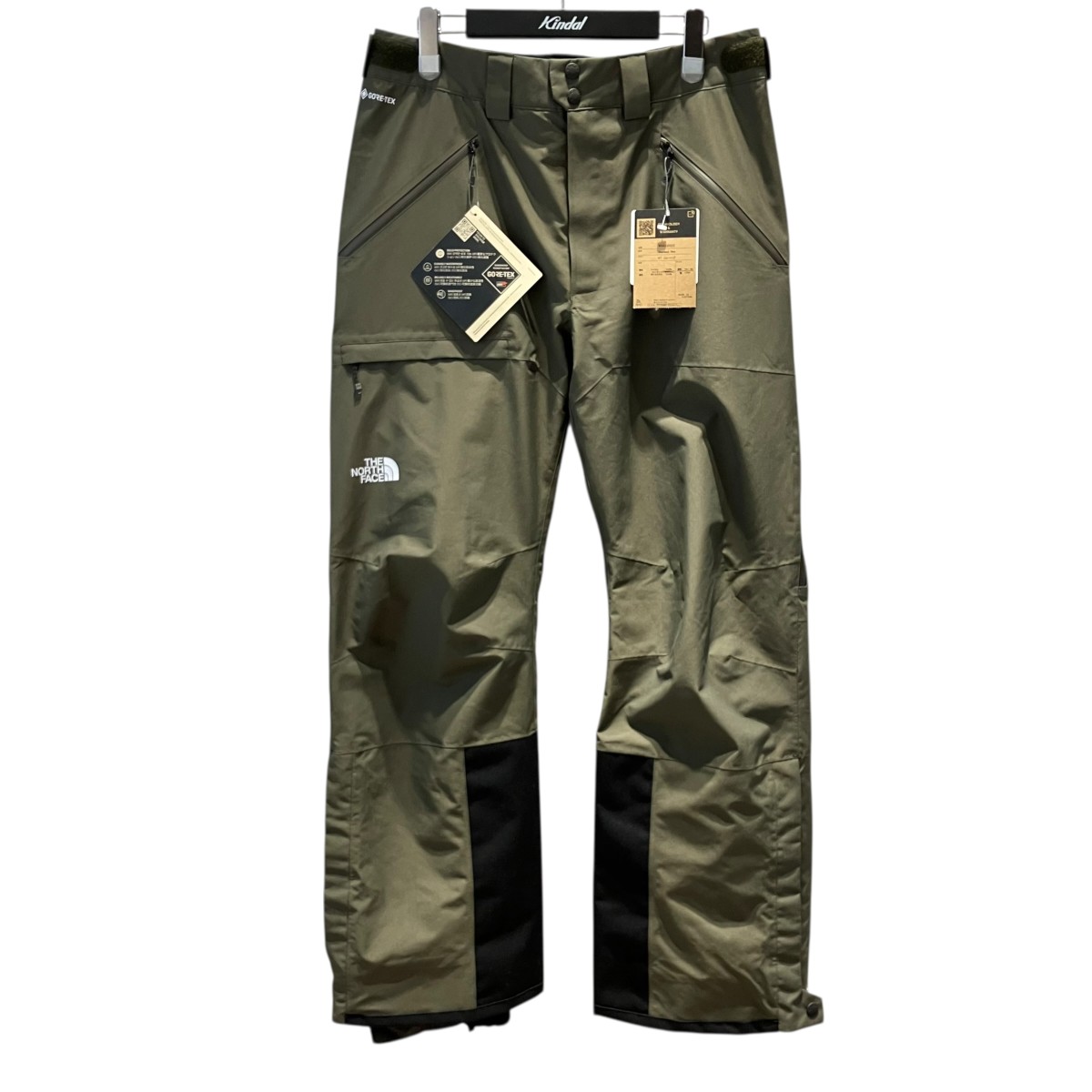 【中古】 THE NORTH FACE　 GORE TEX Slashback Pant ナイロンパンツ NS62202Z カーキ サイズ：M 【170126】（ザノースフェイス）