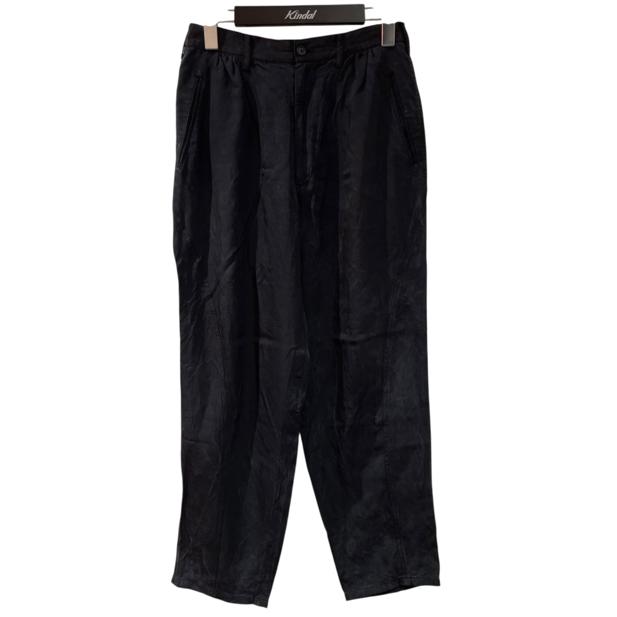 【中古】 Y’S for men 80s レーヨンパンツ ネイビー サイズ：S 【価格見直し】