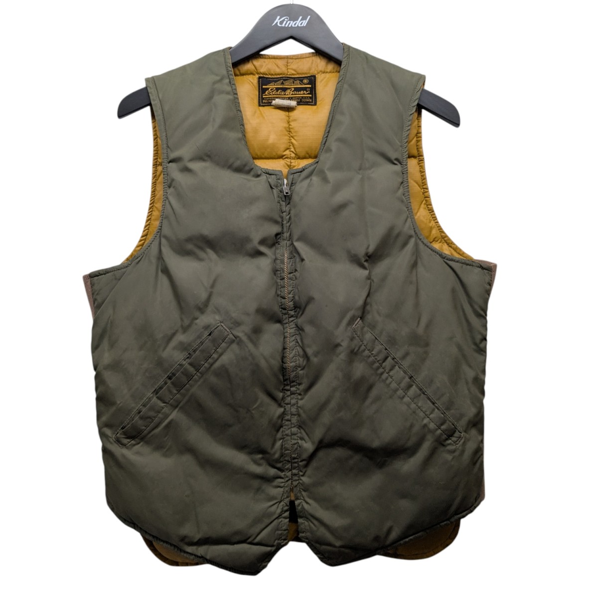 70s 80s Eddie Bauer エディーバウアー　ダウンベスト 1990s. eddie bauer blizzard master down vest 「エディバウアー