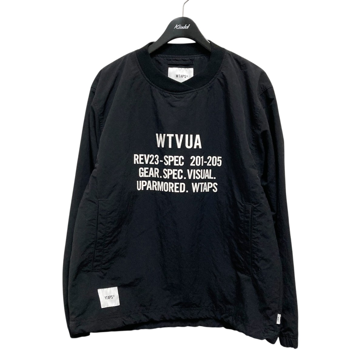 【中古】 WTAPS　 SMOCK JACKET スモックジャケット 221BRDT JKM04 ブラック サイズ：01 【190126】（ダブルタップス）