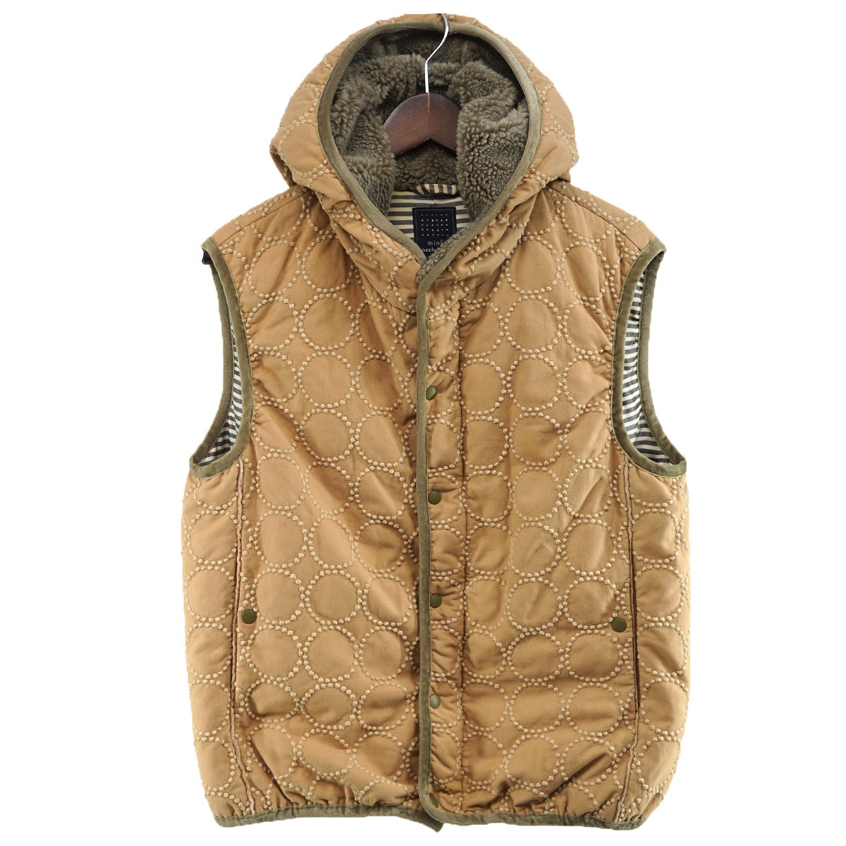 楽天市場】【美品】mina perhonen【field ダウンベスト】ミナ