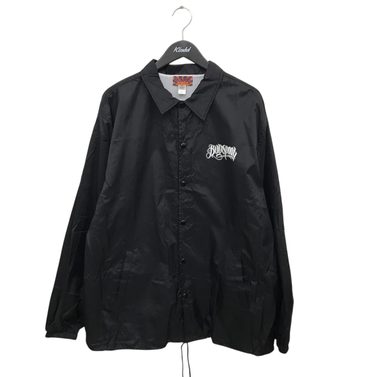 【中古】 BUDSPOOL　 コーチジャケット ブラック サイズ：XL 【200126】（バッズプール）