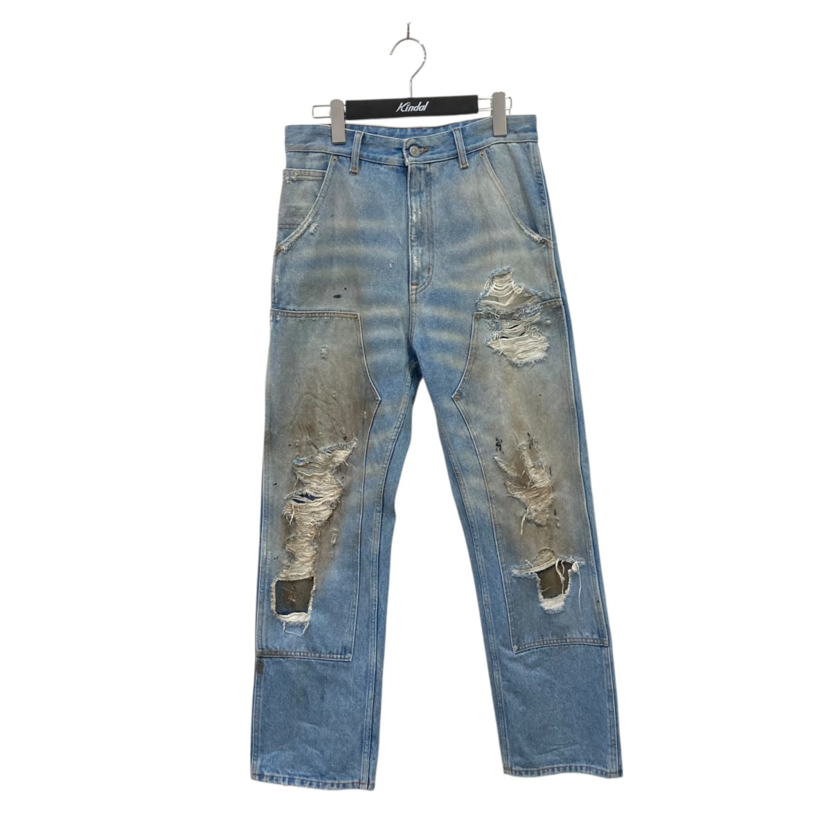 【中古】\u003cBR\u003eMM6 Maison Margiela\u003cBR\u003e25SS PANTS 5 POCKETS ジーンズズボン下 S62LB0183／M30018 青み 大きさ：26\u003cBR\u003e【必要経費思いかえす】