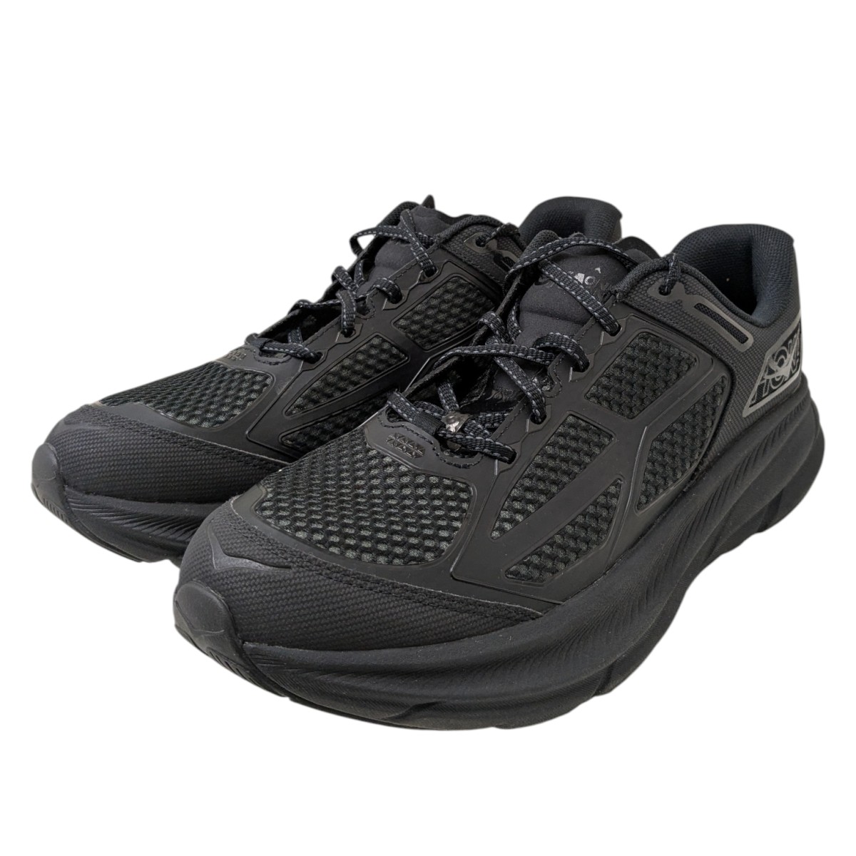 【中古】 HOKAONEONE CLIFTON ONE9 ローカットスニーカー／クリフトン ワン9 ブラック サイズ：30cm 【価格見直し】