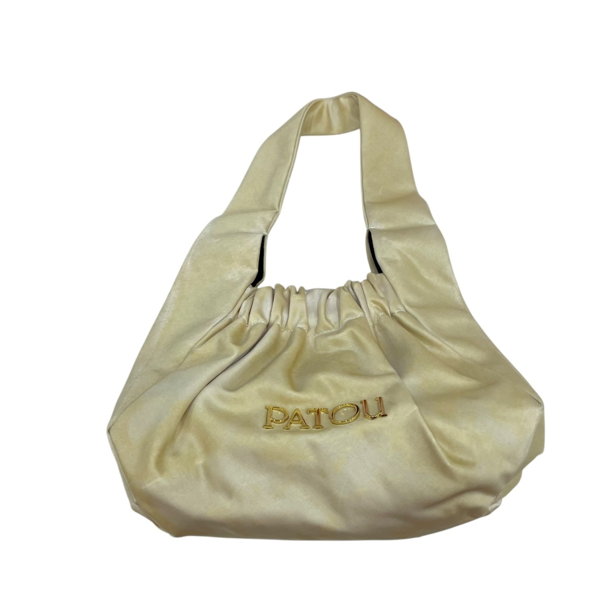【中古】\u003cBR\u003ePatou\u003cBR\u003eハンドバック ベージュ\u003cBR\u003e【通貨価値思いなおす】