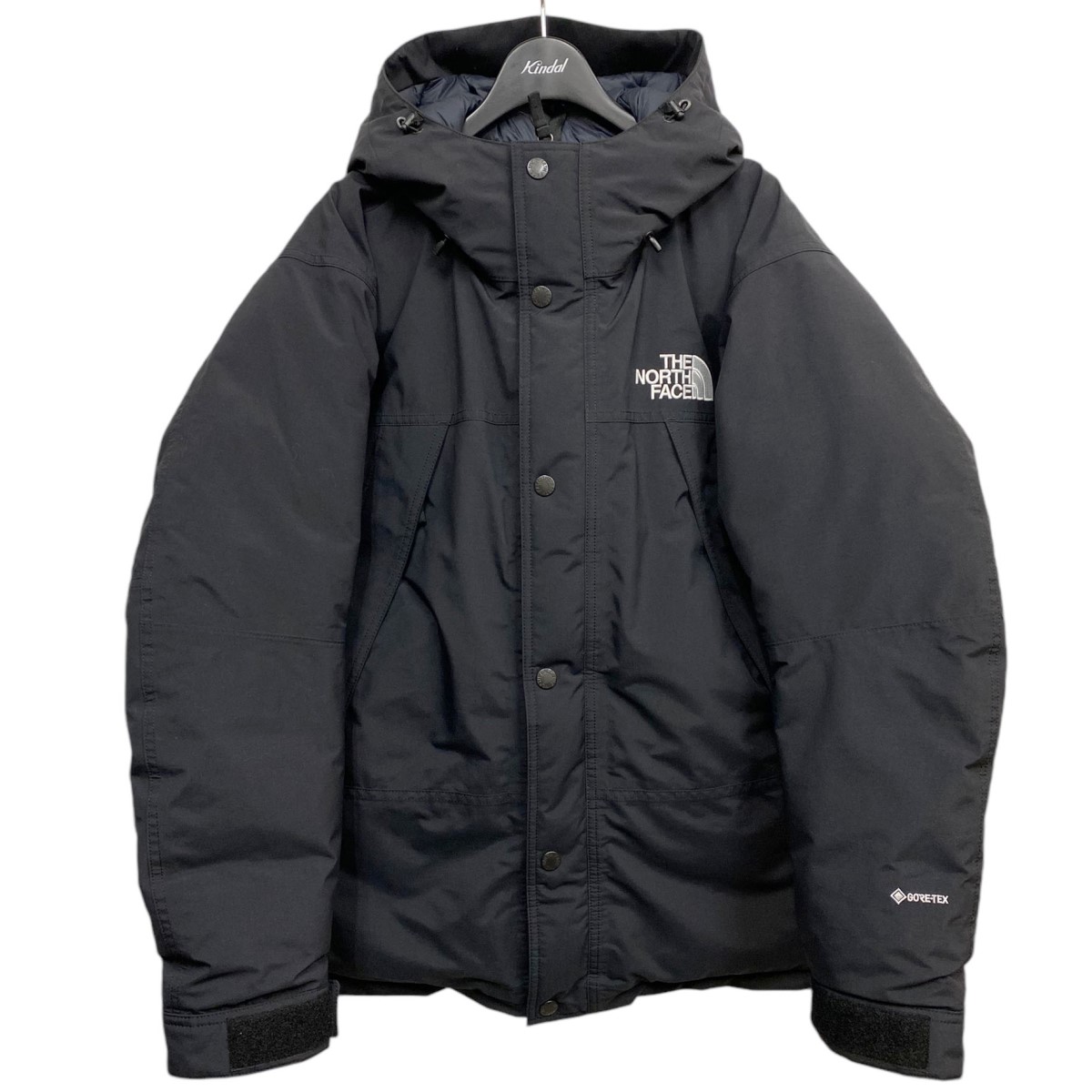 【中古】THE NORTH FACE ND92237 Mountain Down Jacket GORE-TEXゴアテックス 70デニールマウンテンダウンジャケット 黒いこと 大いさ：L 【210126】（ザノースフェイス） メンズファッション-コート・ジャケット