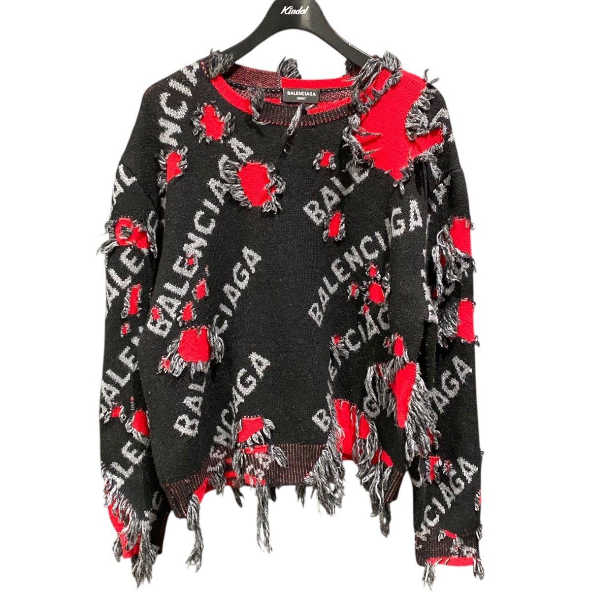 楽天市場】BALENCIAGA バレンシアガ ニット サイズ:S 21AW ロゴ