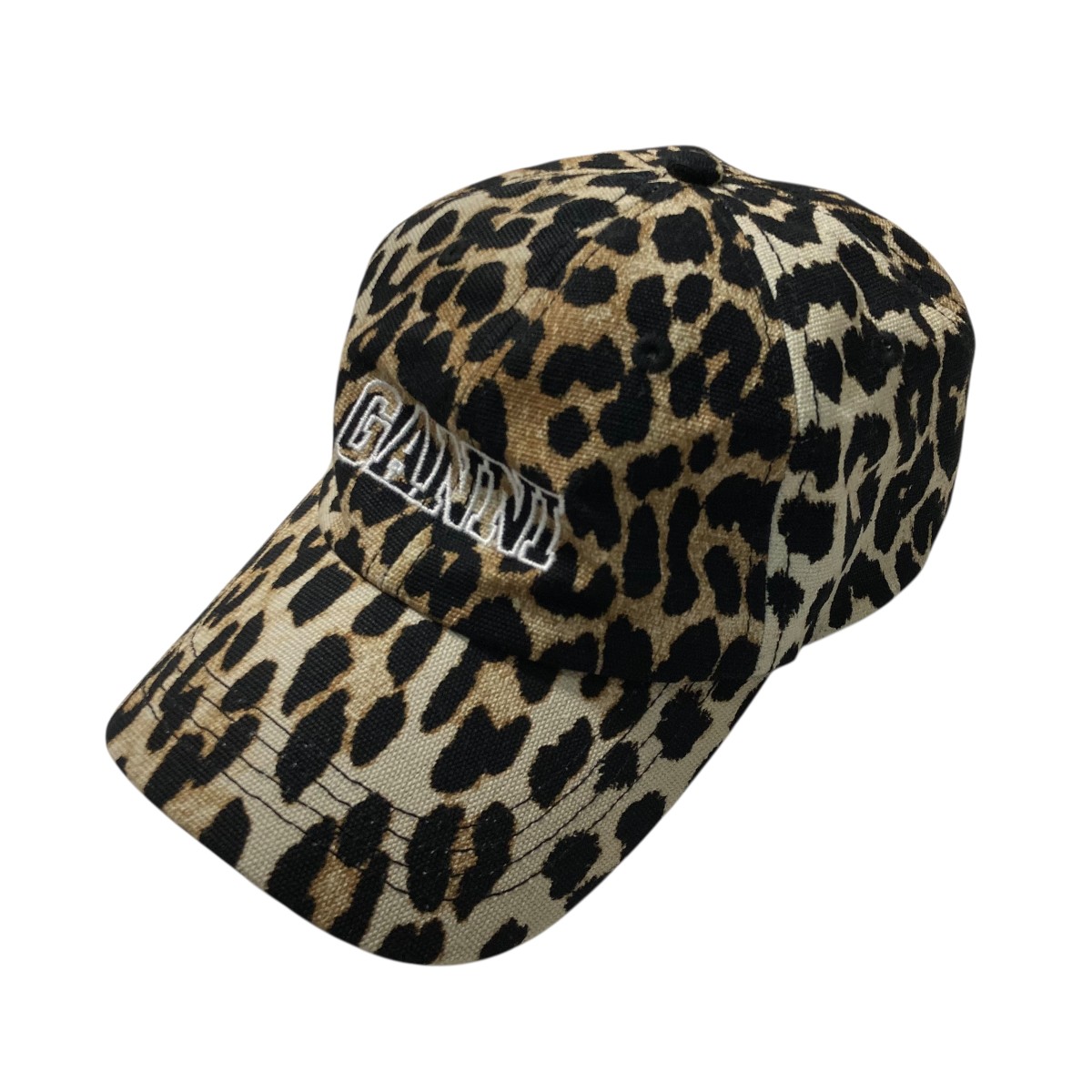 【中古】 Ganni ベースボールキャップ キャップ 22242669924 ベージュ サイズ:FREE 【価格見直し】