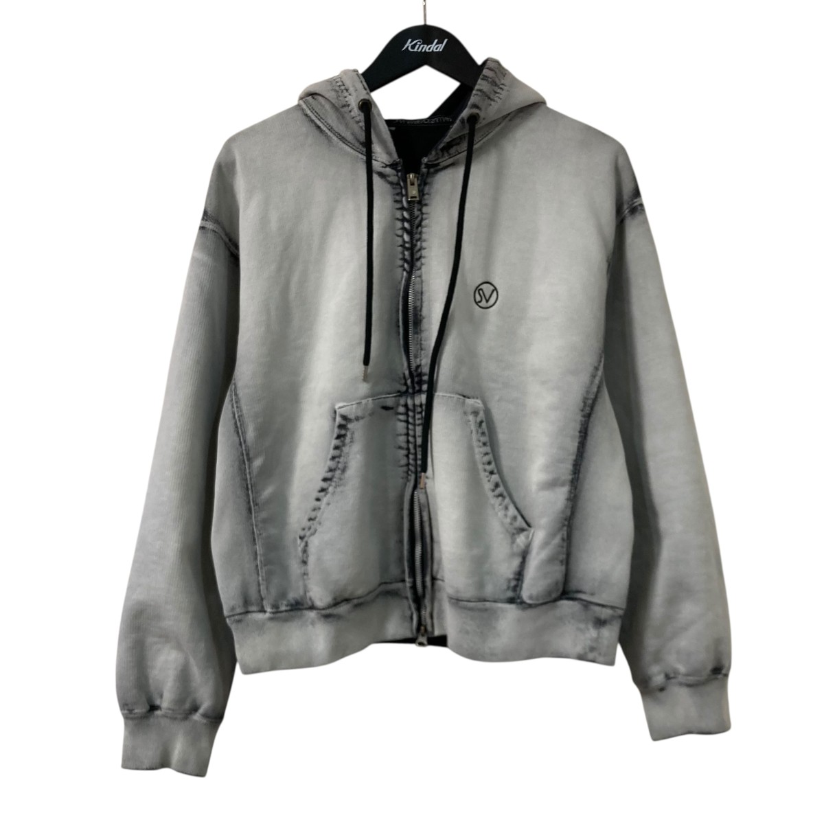 【中古】 JOHN LAWRENCE SULLIVAN STUDIOUS 別注 ZIP FOODIE ジップパーカー 5B025 0424 SM グレー サイズ：S 【価格見直し】