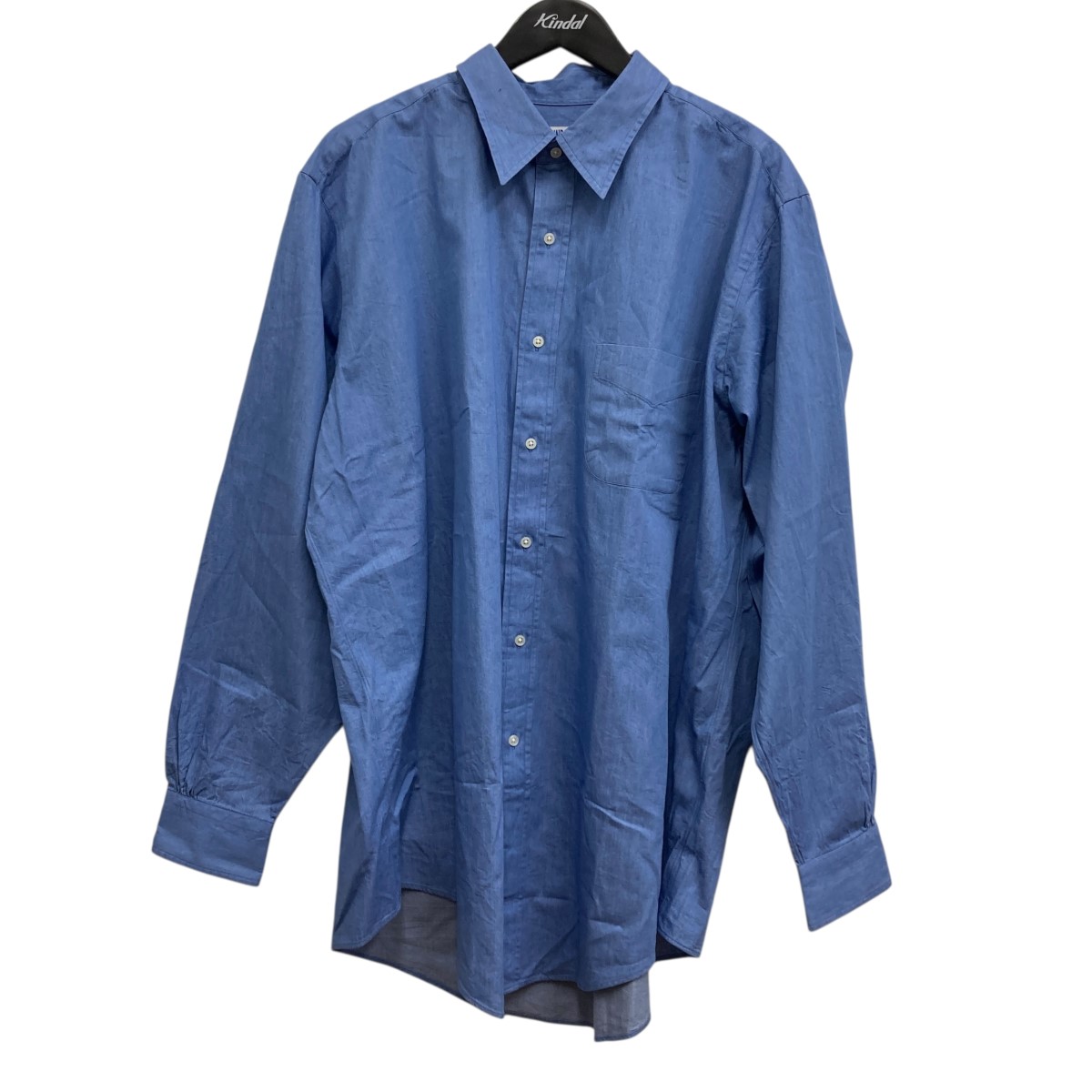 【中古】 Founder　 長袖シャツ ブルー サイズ：3 【220126】（ファウンダ）