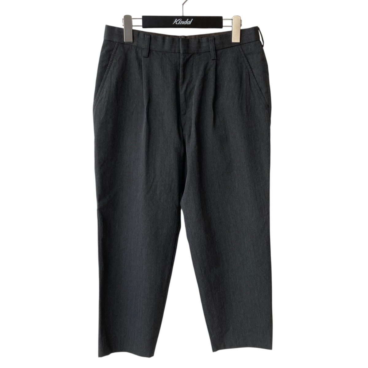 【中古】 KOLOR　 19AW タックパンツ 19WCM-P14111 グレー サイズ：1 【230126】（カラー）
