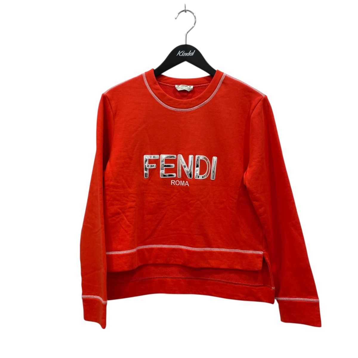 【中古】\u003cBR\u003eFENDI\u003cBR\u003e神のことば情の籠もった FAF089 オレンジ色 大いさ：M\u003cBR\u003e【通貨価値思いなおす】