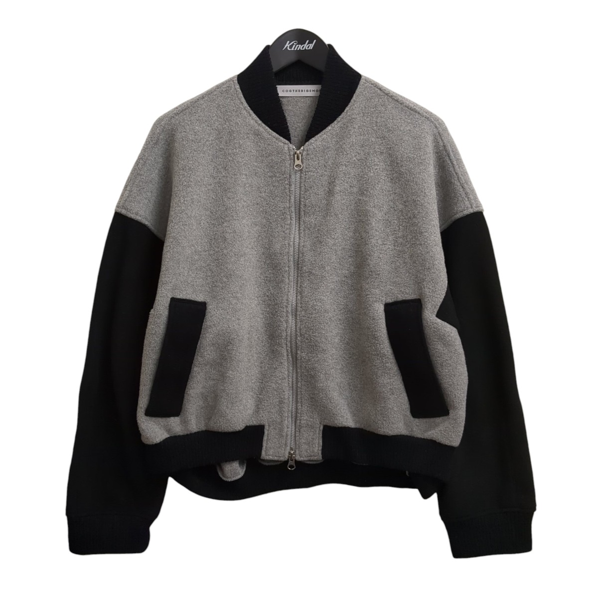 【中古】 COGTHEBIGSMOKE　 ジャケット 13802-231-1307-1 ブラック×グレー サイズ：不明 【230126】（コグザビッグスモーク）