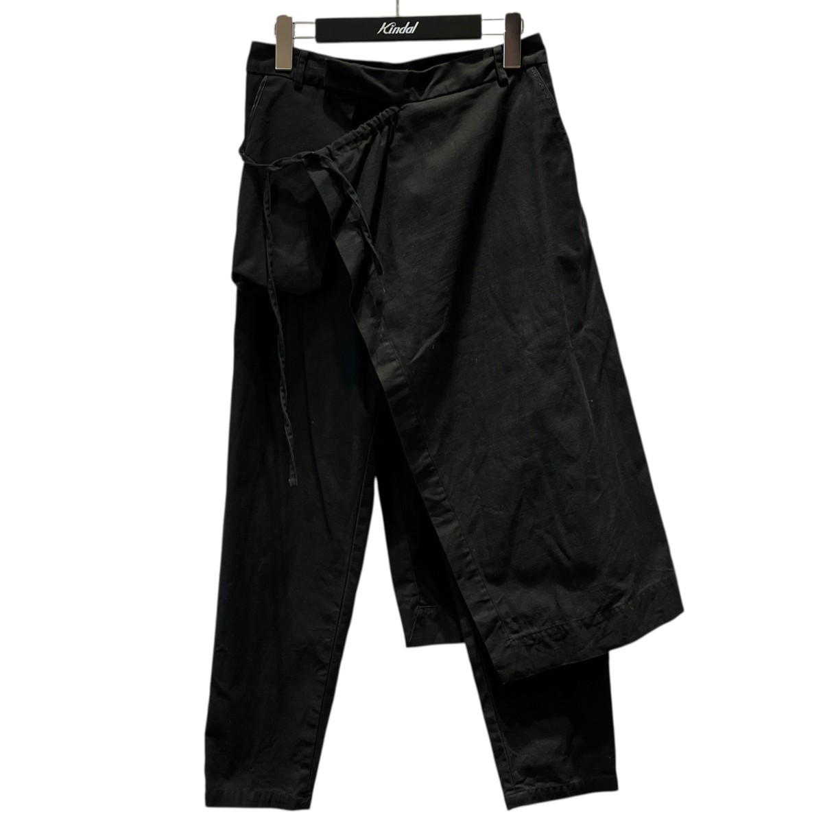 【中古】 RISMAT by Y’s　 ラップパンツ YP-P15-044 ブラック サイズ：1 【220126】（リスマットバイワイズ）