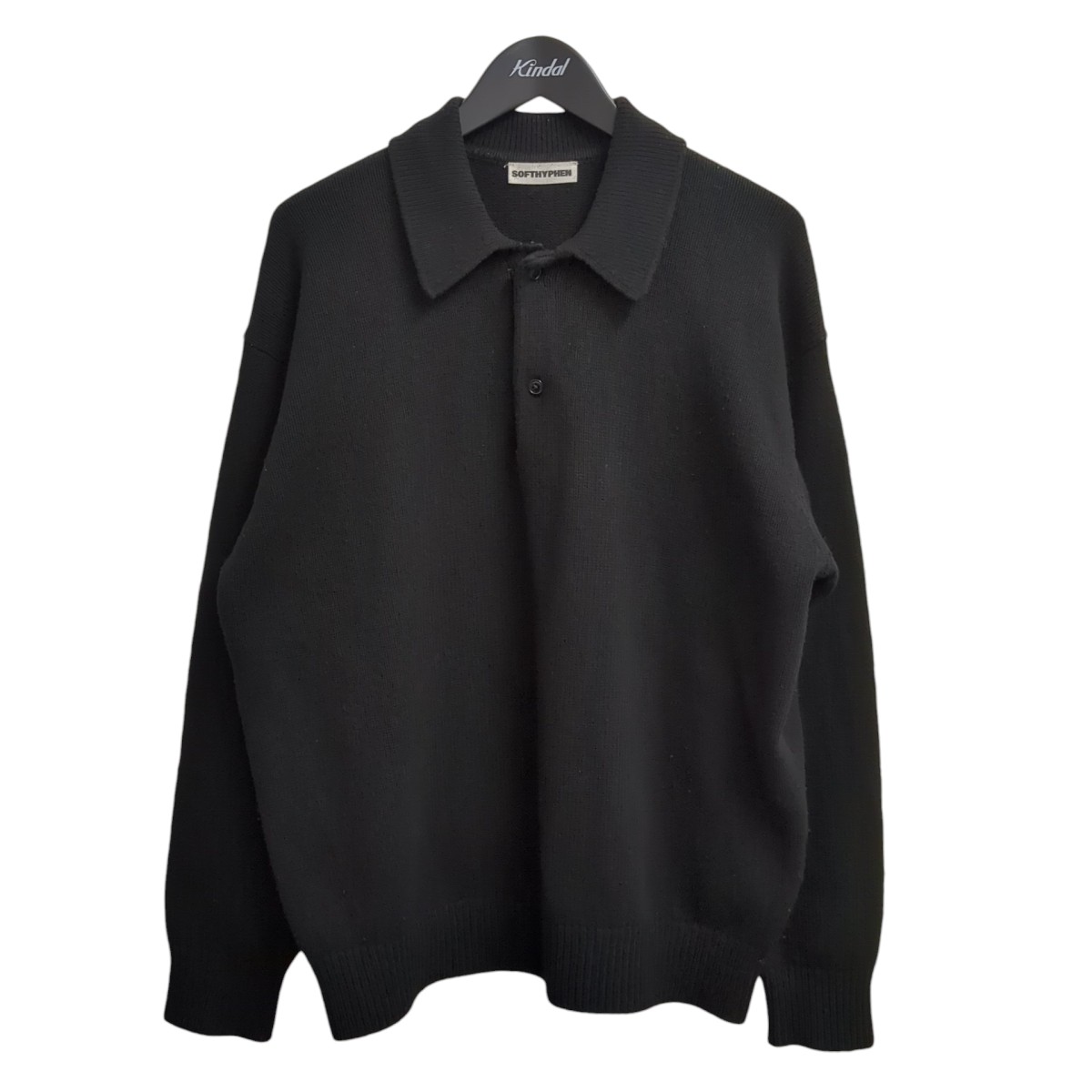 【中古】 SOFTHYPHEN　 ニット MGMNT243406-009 ブラック サイズ：03 【230126】（ソフトハイフン）