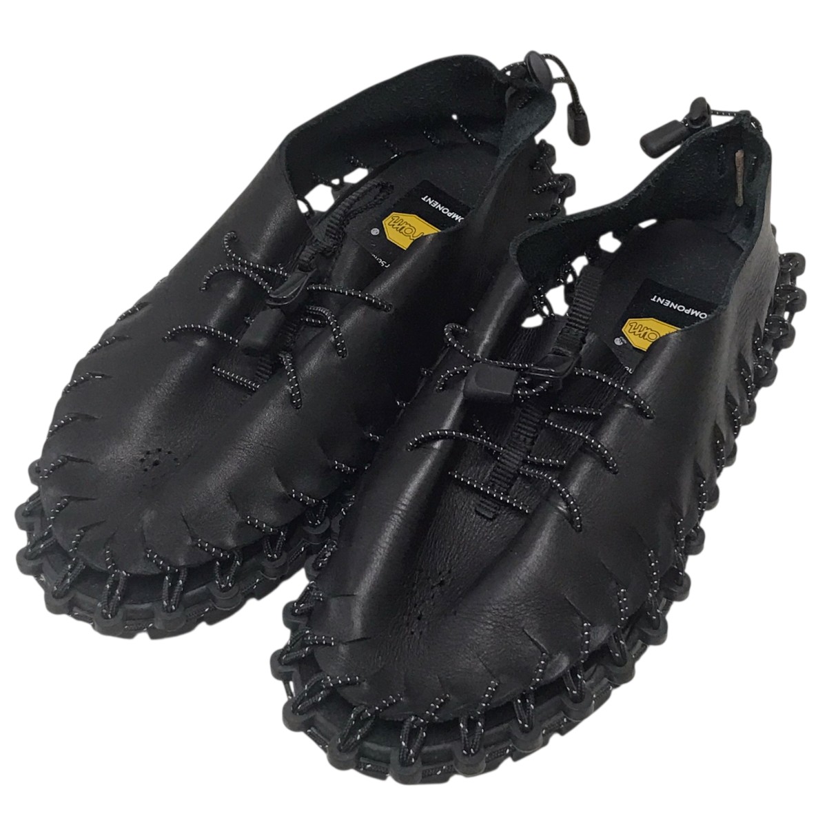 【中古】 Hender Scheme hammock レザーシューズ ブラック サイズ：サイズ表記無し 【価格見直し】