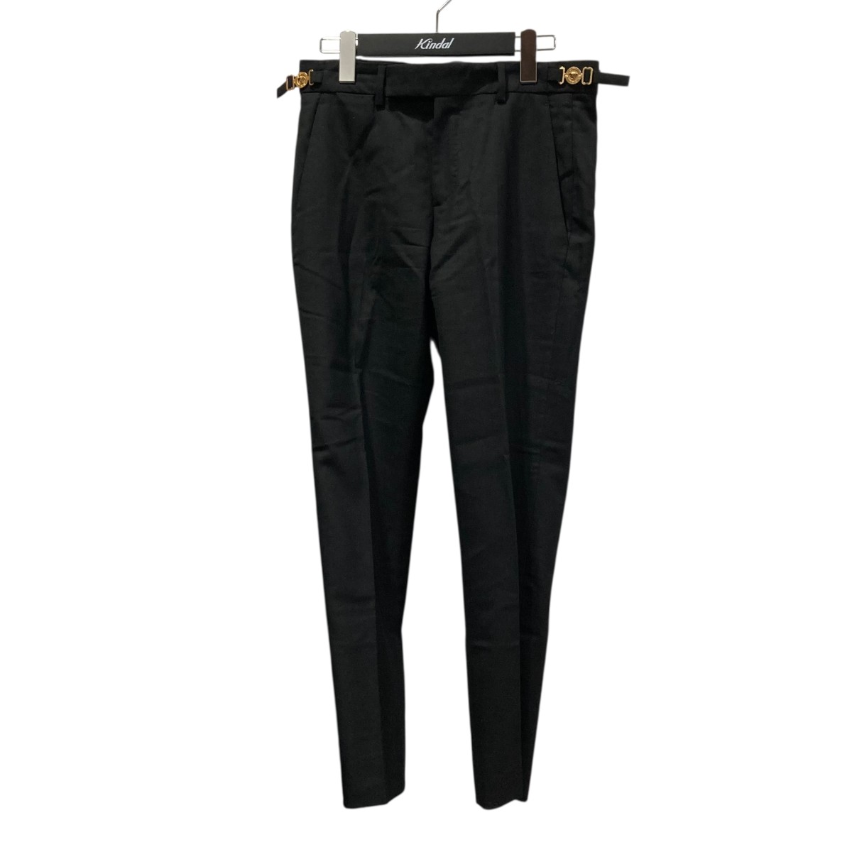 【中古】 VERSACE ウールパンツ 1011439 ブラック サイズ：44 【価格見直し】
