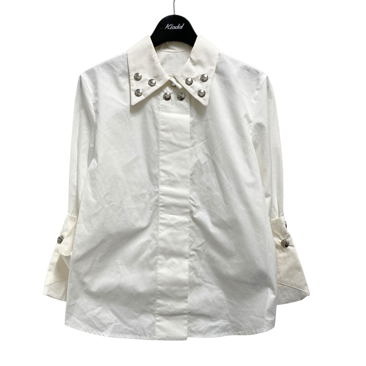 【中古】 MM6 Maison Margiela　 長袖シャツ S32DL0172 ホワイト サイズ：36 【240126】（マルタンマルジェラ）