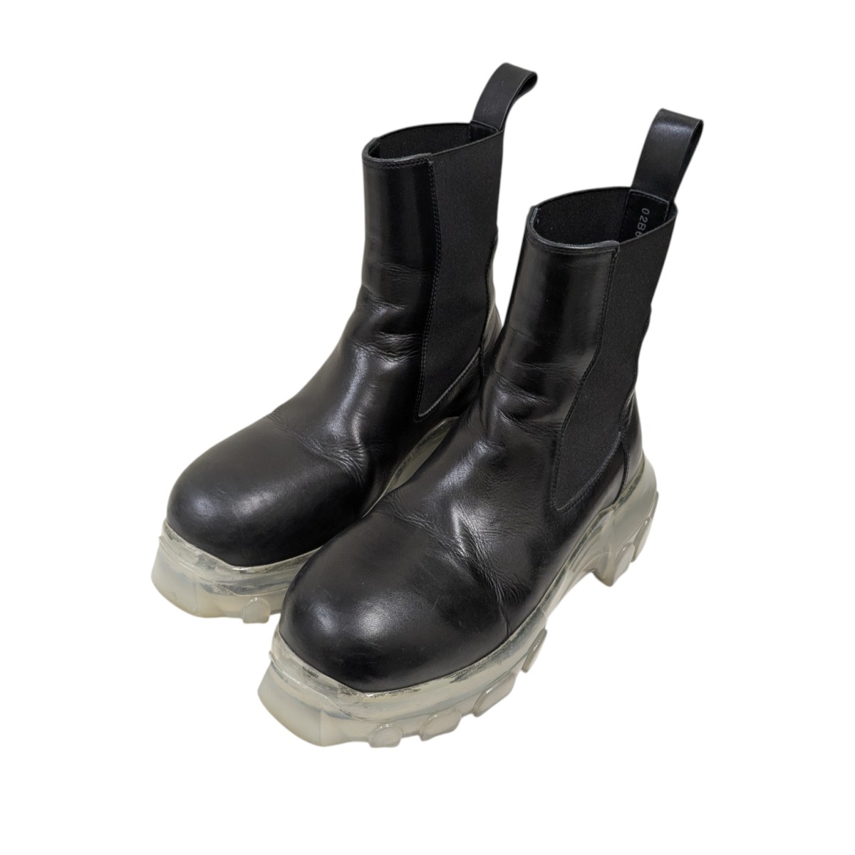 【中古】 RICK OWENS BEATLE BOZO TRACTOR ビートル トラクターブーツ ブラック サイズ：36 【価格見直し】