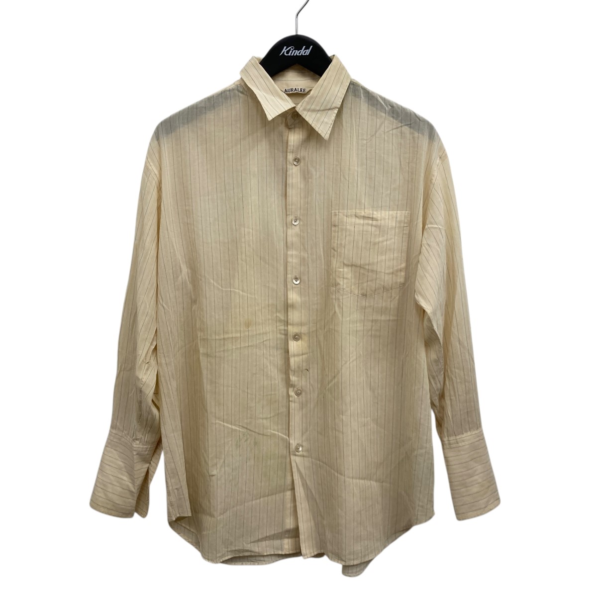 楽天市場】【中古】AURALEE 21SS WASHED FINX TWILL KAFTAN SHIRTS 