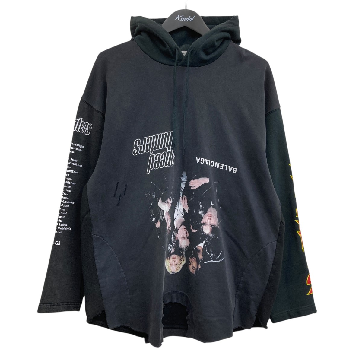 楽天市場】BALENCIAGA バレンシアガ パーカー スピードハンター再構築