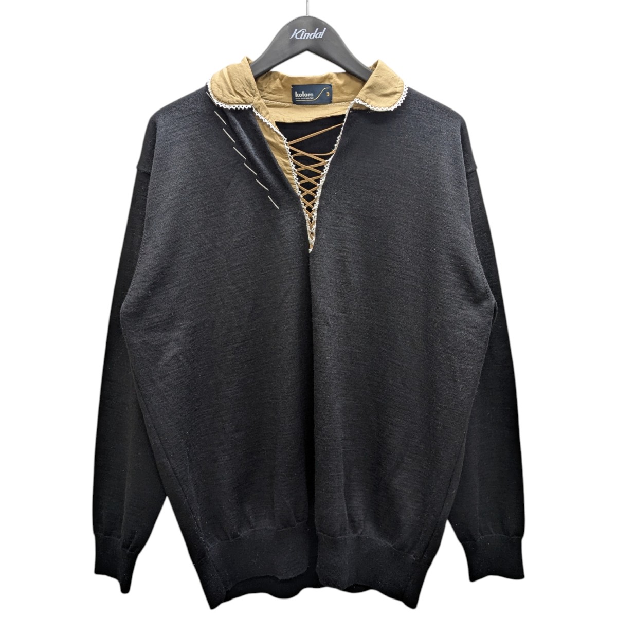 楽天市場】kolor・カラー 23AW モヘヤニット 状態SS セーター 23WCM