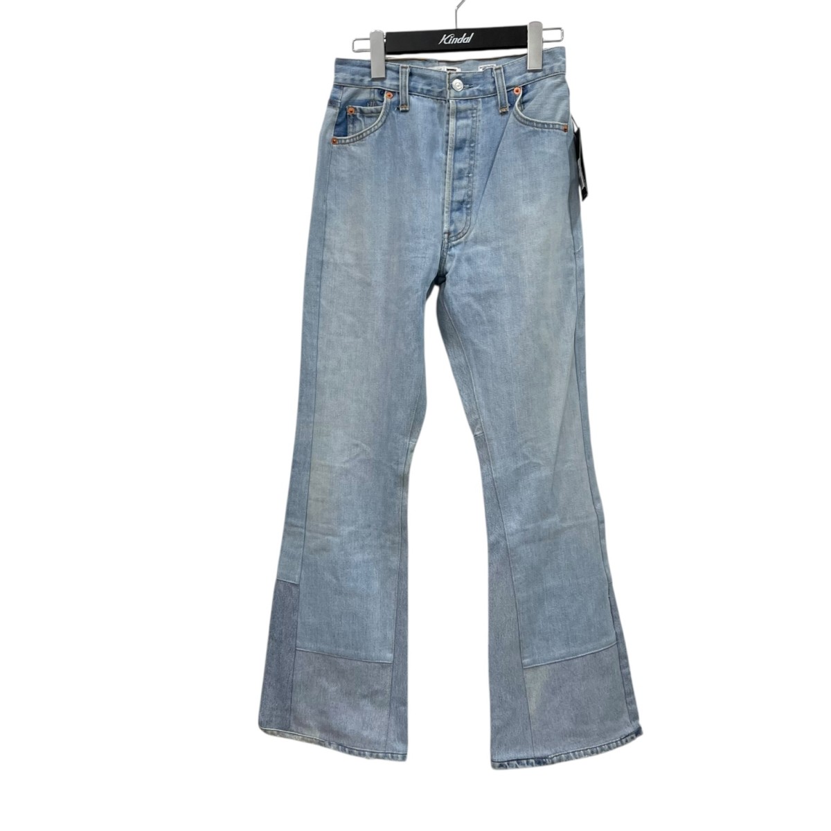 【中古】 RE／DONE 25SS LEVIS RIDING JEAN フレアデニムパンツ 25030510000710 インディゴ サイズ：24 【価格見直し】