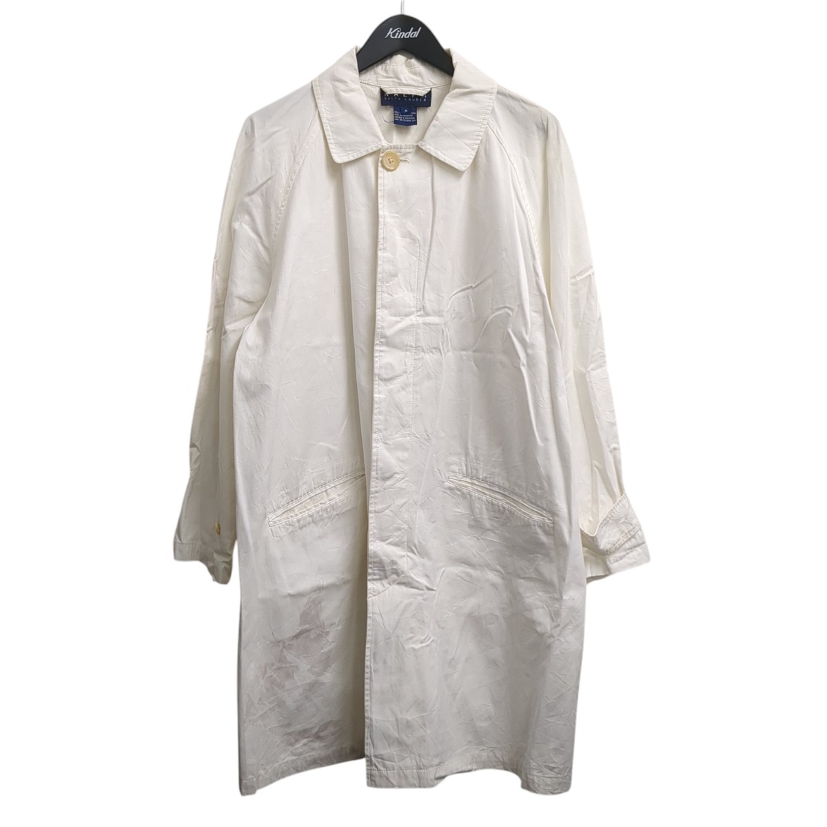 【中古】RALPH LAURENジャケット ホワイト サイズ:M【価格見直し】|ブランド古着のカインドオル