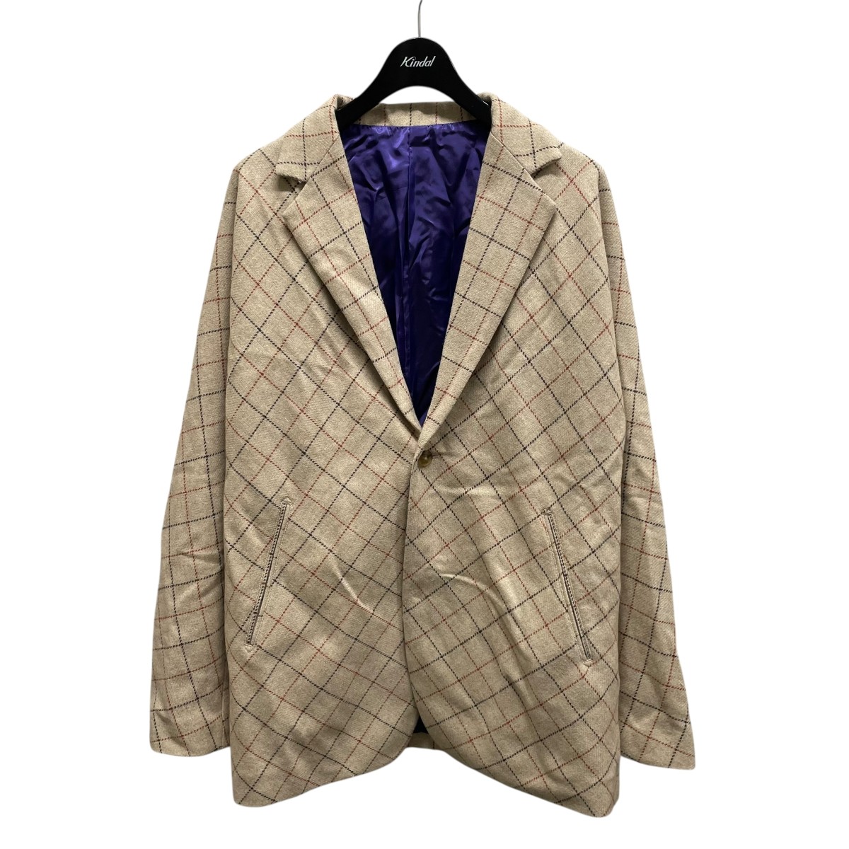 【中古】 Needles　 Miles Jacket PU146 ベージュ サイズ：L 【250126】（ニードルズ）