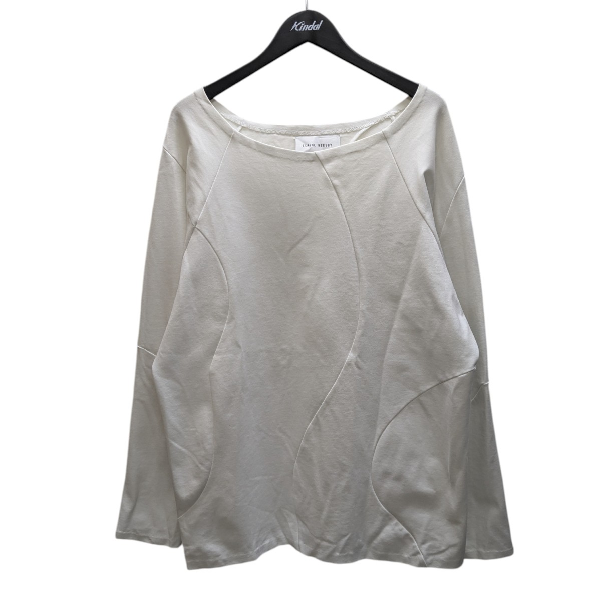 【中古】ELAINE HERSBYパッチワークカットソー ホワイト サイズ:サイズ表記無し【価格見直し】|ブランド古着のカインドオル