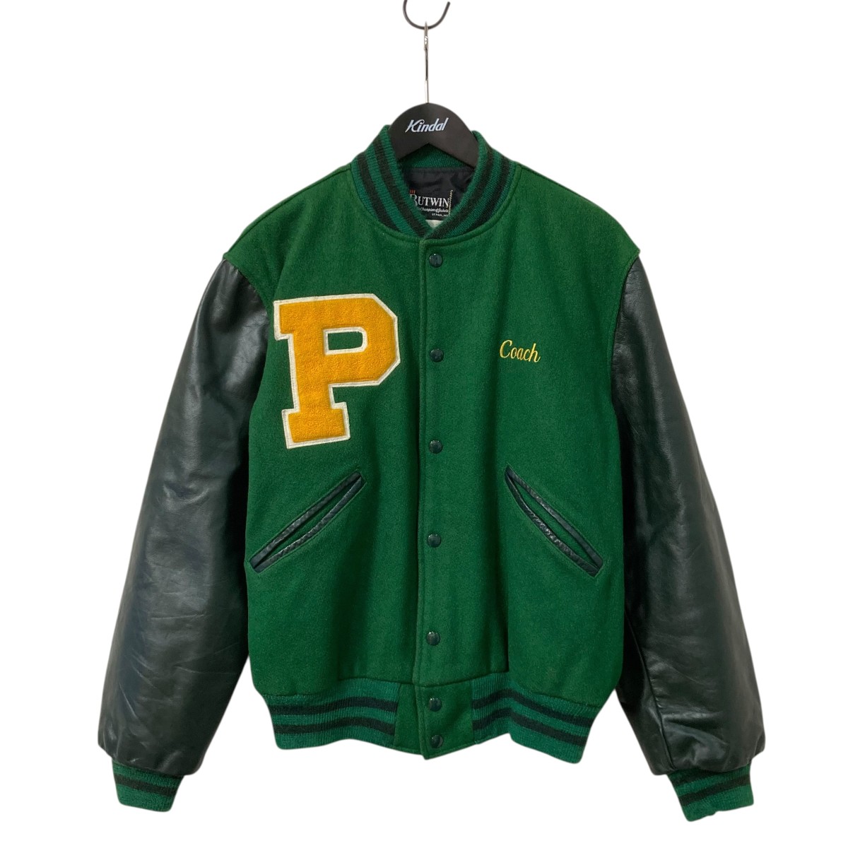 楽天市場】【中古】 CHILLIN CLASSICS チリン STADIUM JACKET グリーン