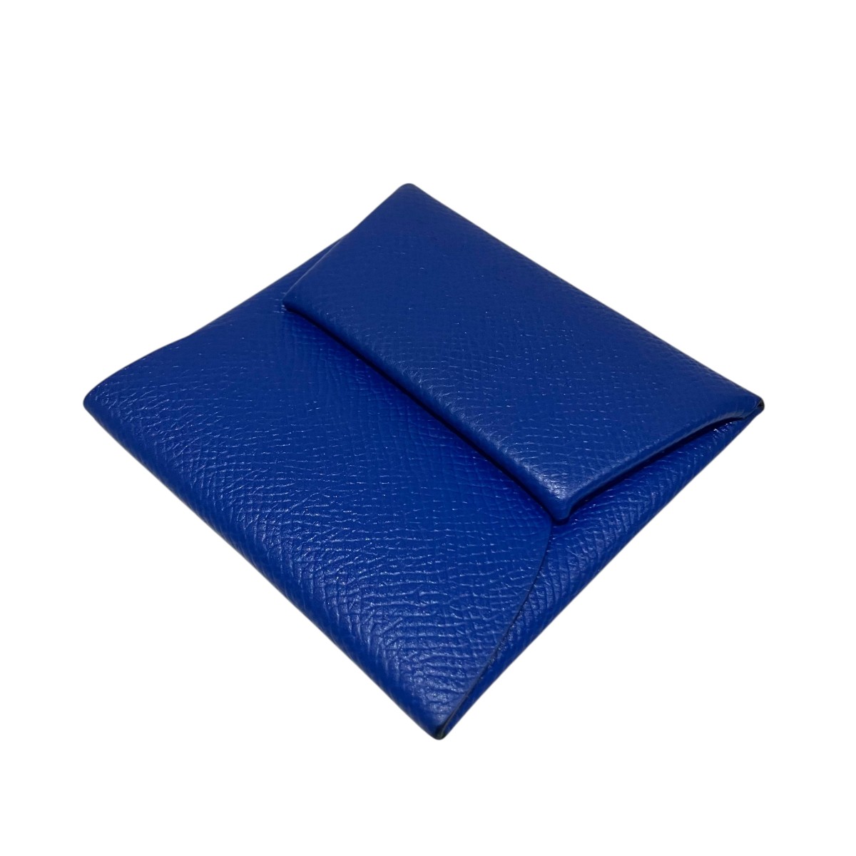 【中古】 HERMRS　 2018年 【バスティア】 コインケース ブルーサフィール 【260126】（エルメス）