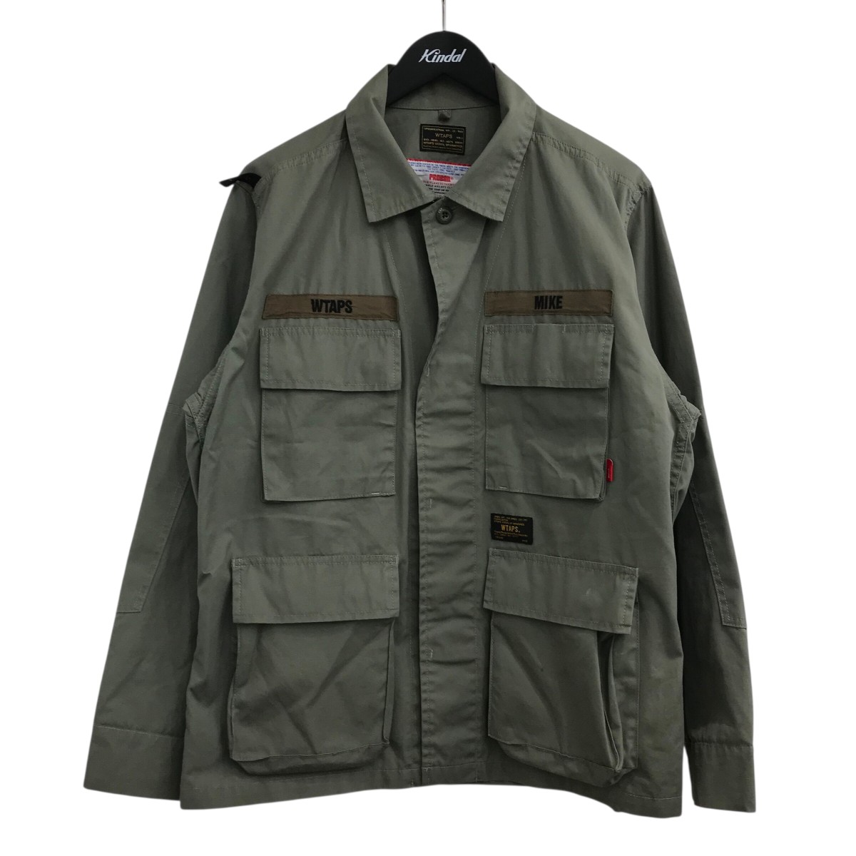 WTAPS 21ss JUNGLE 01 LS⁄COTTON
