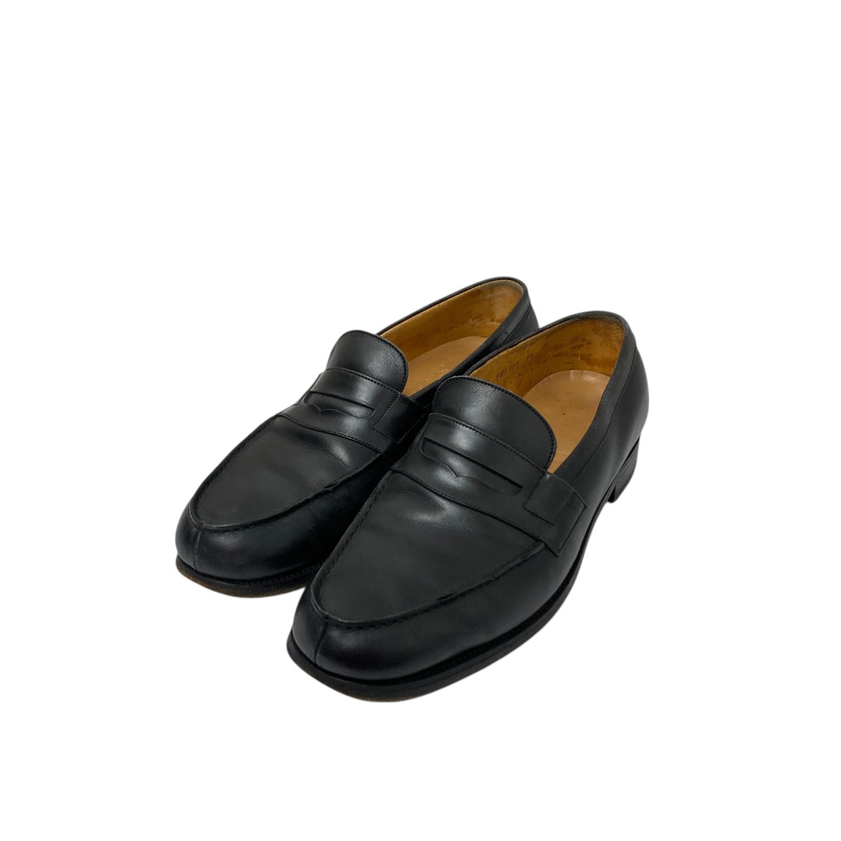 【中古】<br>J．M．WESTON<br>ローファー ブラック サイズ：7 1/2<br>【価格見直し】