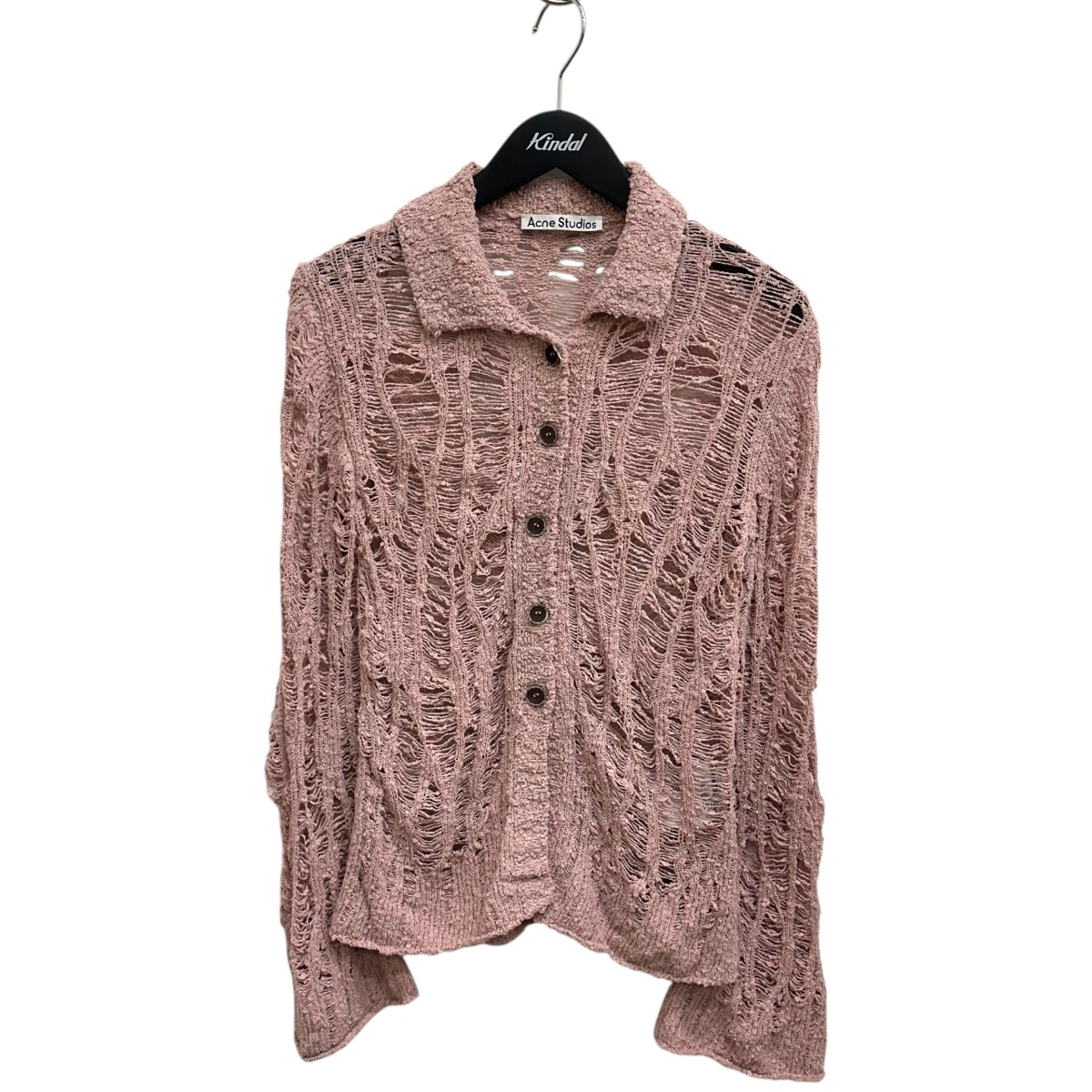 楽天市場】アクネストゥディオズ スリム カーディガン ピンク
