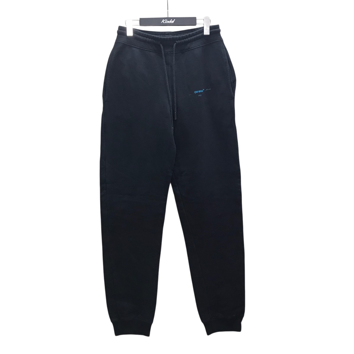 【中古】 OFFWHITE　 スウェットパンツ ブラック サイズ：M 【280126】（オフホワイト）