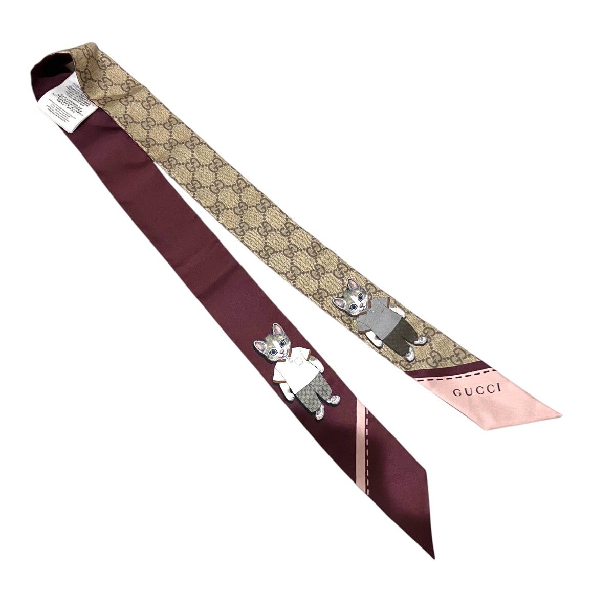 楽天市場】未使用 限定品 グッチ ヒグチユウコ コラボ スカーフ 90cm