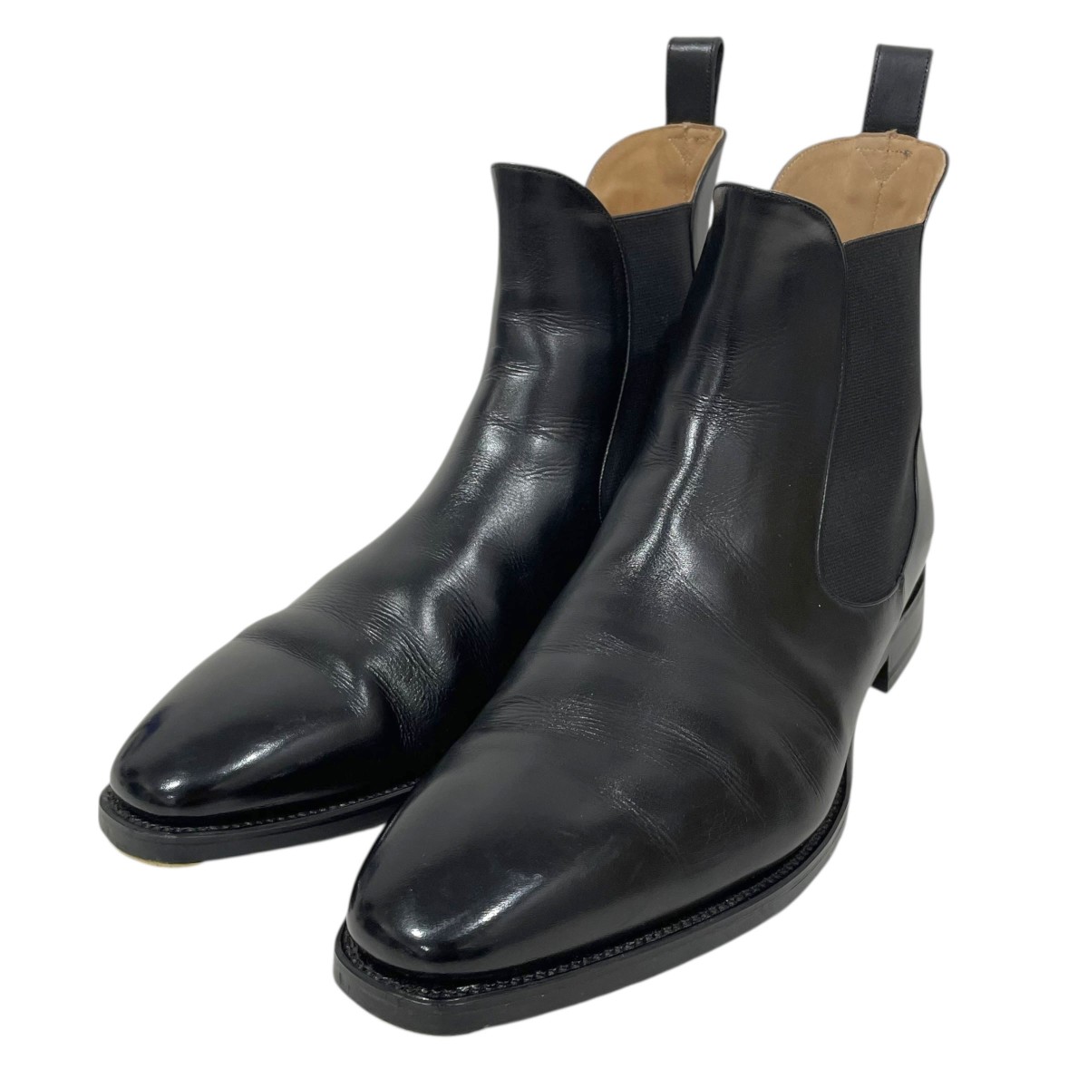 【中古】\u003cBR\u003eCALMANTHOLOGY\u003cBR\u003eサイドゴアブーツ SIDE GORE BOOTS A6486 黒いこと 大きさ：7\u003cBR\u003e