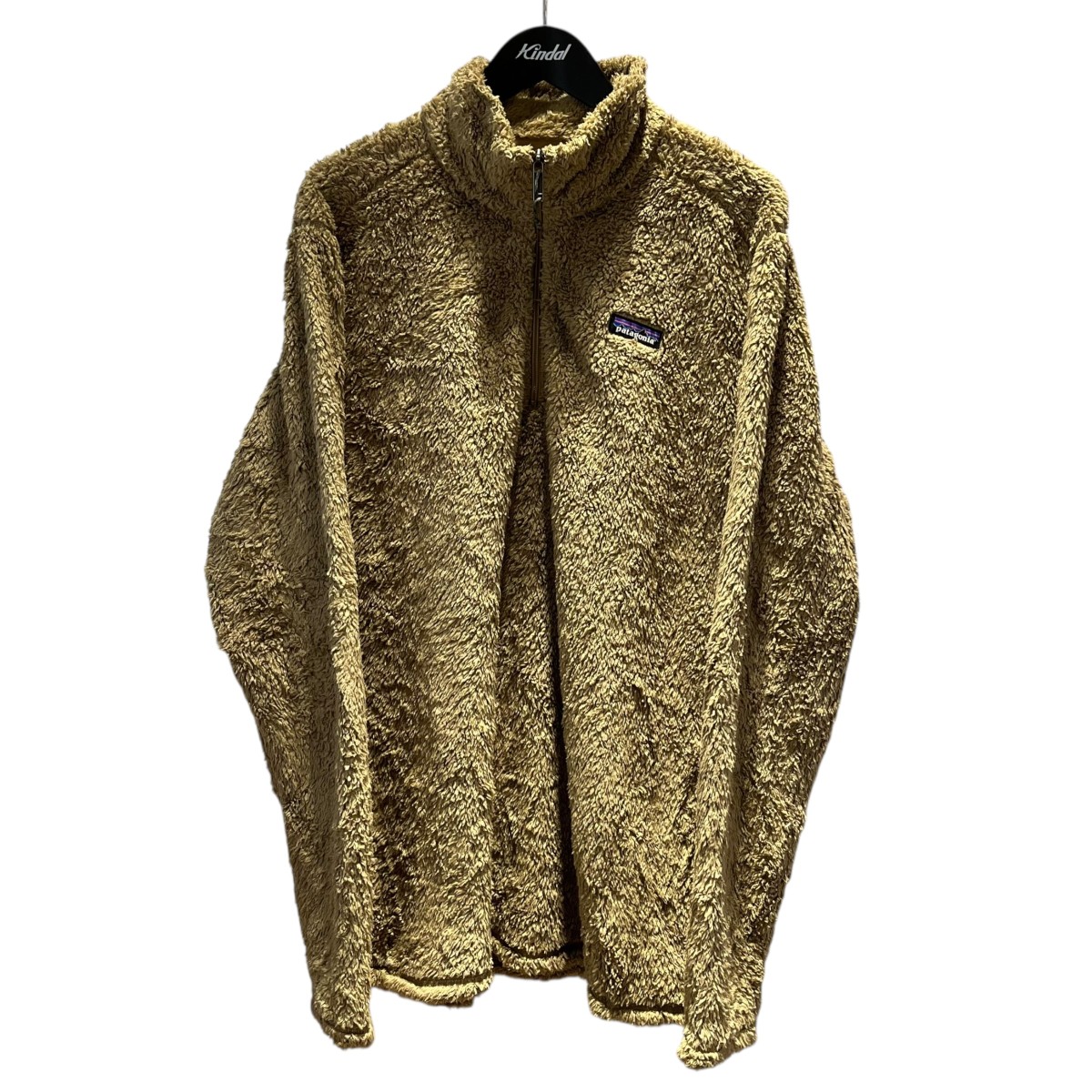 【中古】 Patagonia　 18AW ロストガス ハーフジップボアフリースジャケット ファージャケット 25890FA18 ベージュ サイズ：XL 【280126】（パタゴニア）