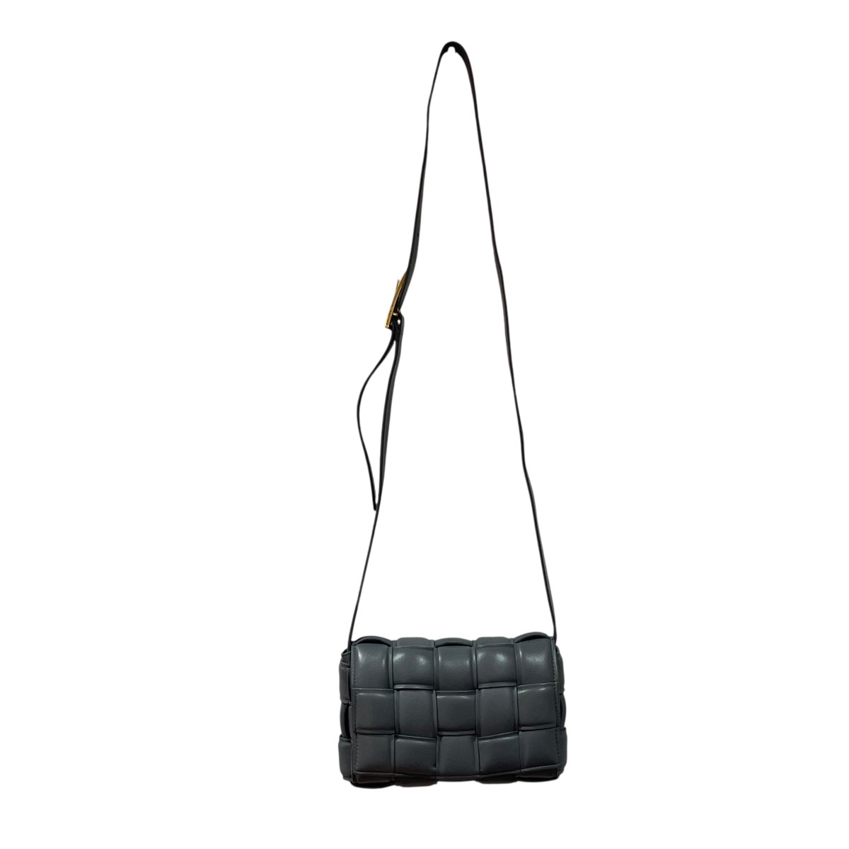 【中古】BOTTEGA VENETA ショルダーバッグ 薄墨色 【040426】（ボッテガヴェネタ）