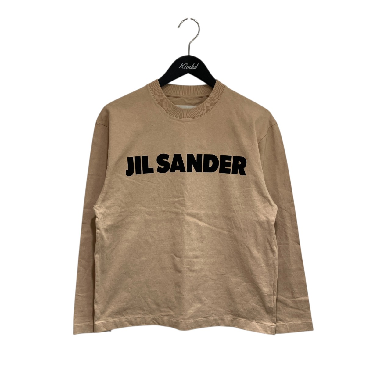 【中古】 JIL SANDER　 フロントロゴ 長袖シャツ J02GC0107 ベージュ サイズ：XS 【280126】（ジルサンダー）