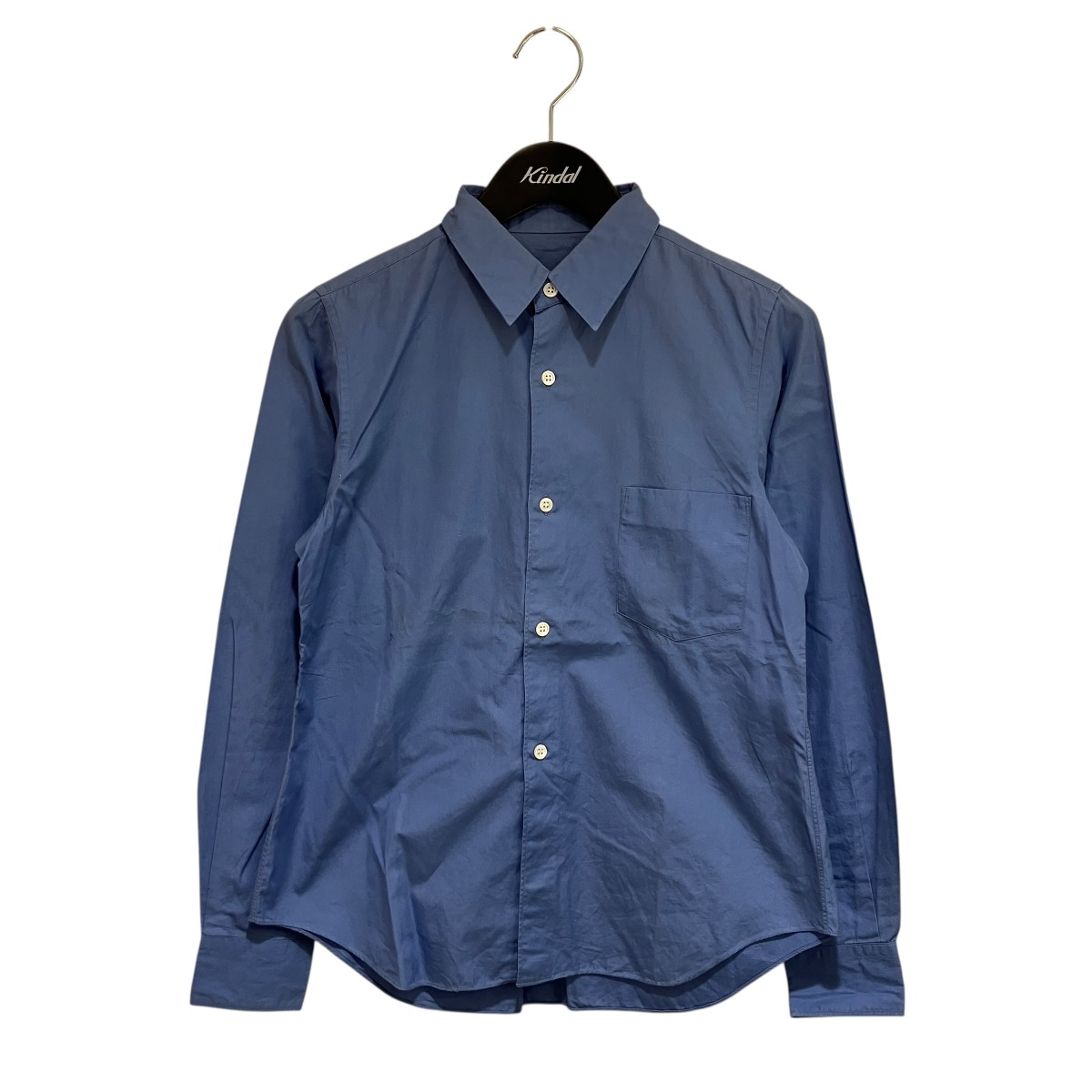 【中古】 ROBE DE CHAMBRE COMME DES GARCONS 長袖シャツ RB-03003S ブルー サイズ:S 【280126】(ローブドシャンブルコムデギャルソン)